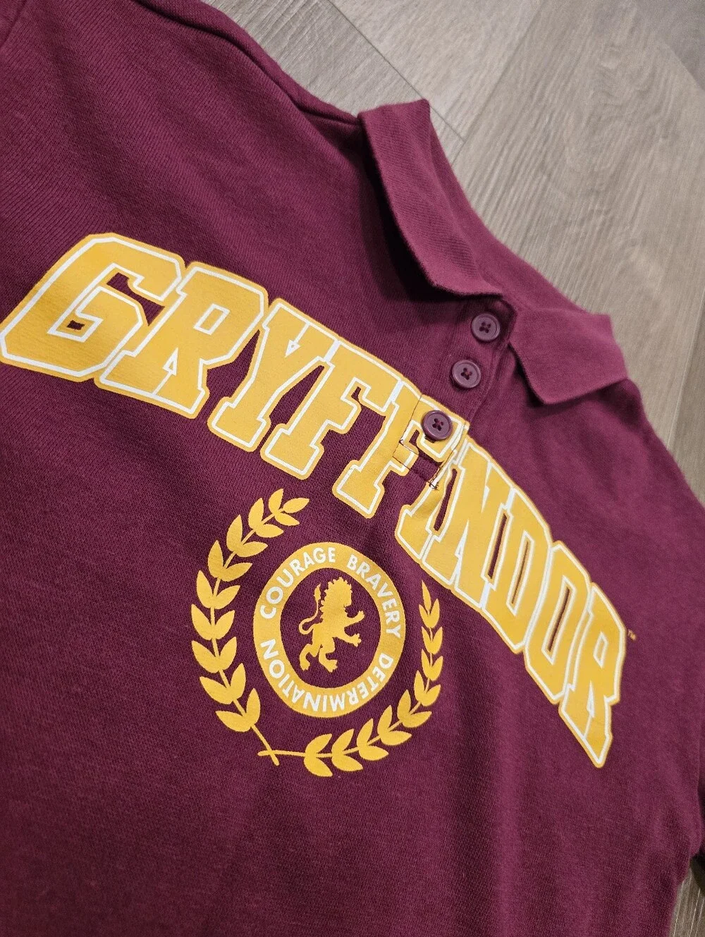 Harry Potter Gryffindor Girls Maroon‎ Sweatpants Set 2 Piece Bundle Size 6X XS